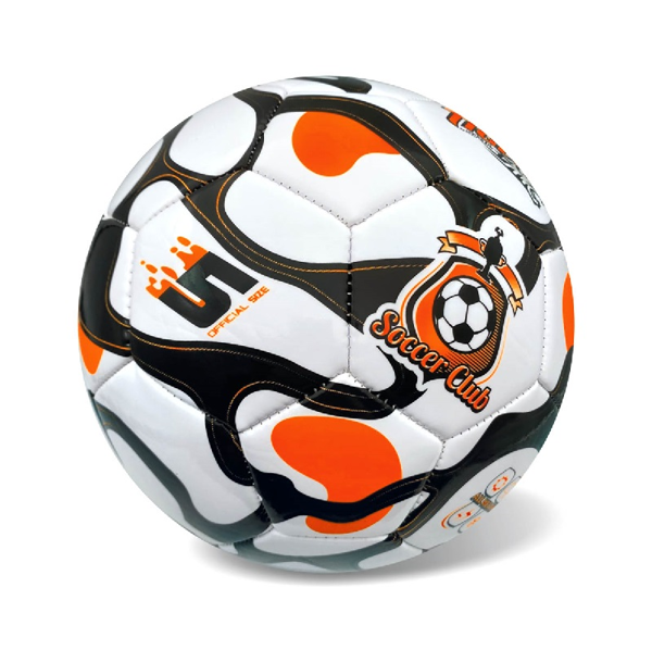 STAR Δερμάτινη Μπάλα Ποδοσφαίρου Line Fluo Orange S.5 (35/855)
