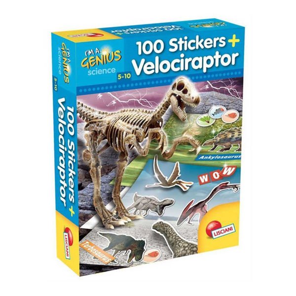 Μικροί Επιστήμονες Velociraptor +100 Stickers (60580)