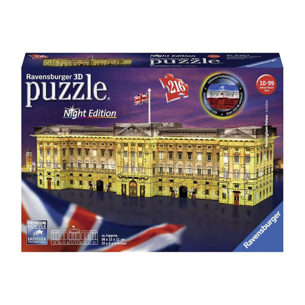Ravensburger 3D Puzzle Buckingham Palace Night Edition (12529)