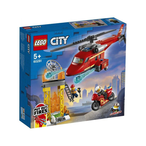 Lego City Fire Rescue Helicopter (60281)