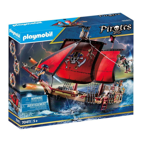 Playmobil Pirates Πειρατική Ναυαρχίδα (70411)