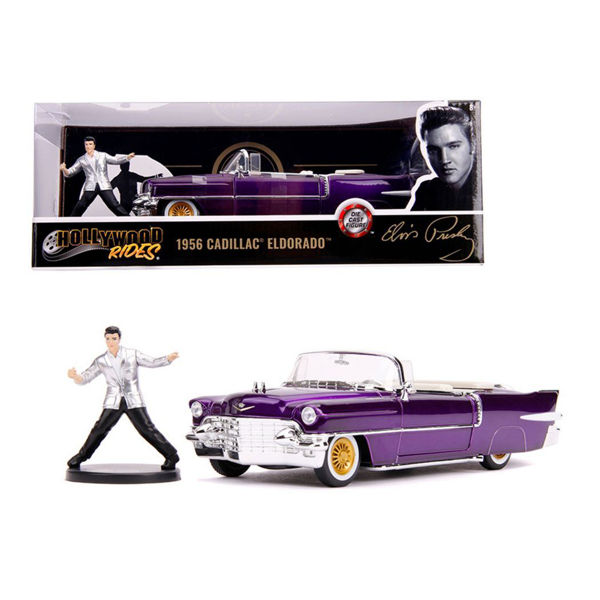 Jada Elvis Presley 1956 Cadillac Eldorado 1:24 Με Φιγούρα (325-5011)