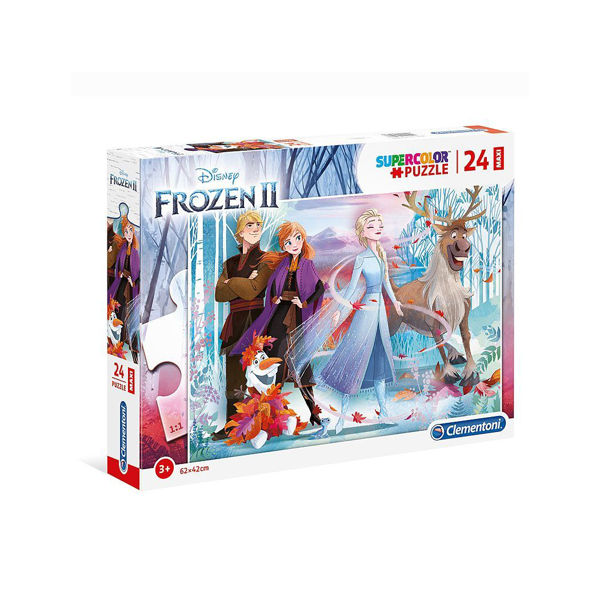 Clementoni Puzzle Supercolor Maxi 24τεμ Frozen II (28513)