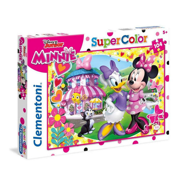 Clementoni Puzzle Supercolor 104τεμ Minnie Mouse (27982)