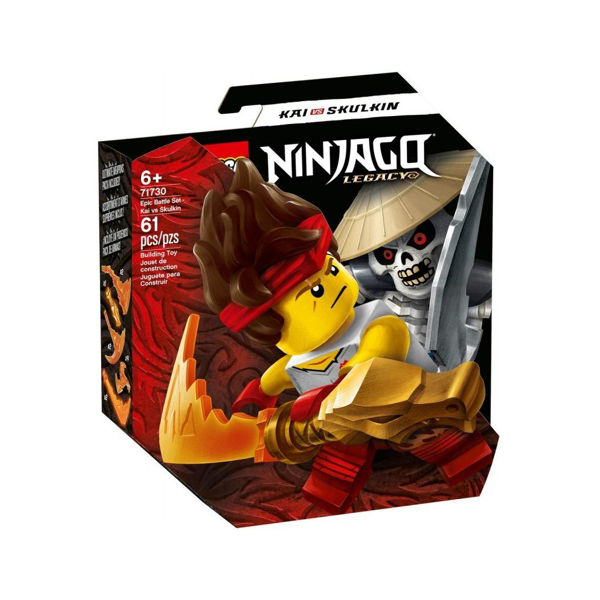 Lego Ninjago Epic Battle Set Kai Vs Skulkin (71730)