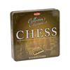 Ξύλινο Σκάκι Σε Μεταλλικό Κουτί (NTC09000)