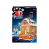 Ravensburger 3D Puzzle Gingerbread House Night Edition (11237)