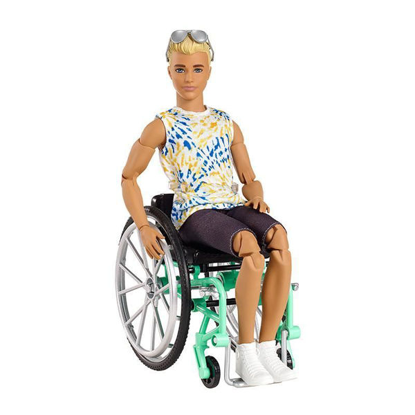Barbie Ken Με Αναπηρικό Αμαξίδιο (GWX93)