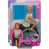 Barbie Ken Με Αναπηρικό Αμαξίδιο (GWX93)