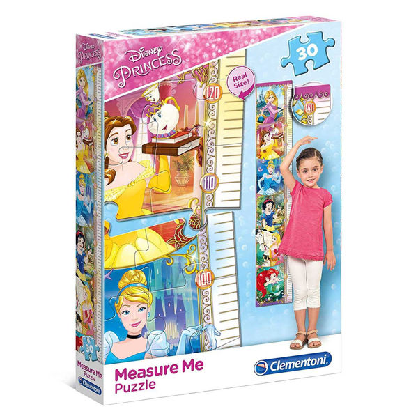 Clementoni Puzzle Measure Me 30τεμ Disney Princess (20320)