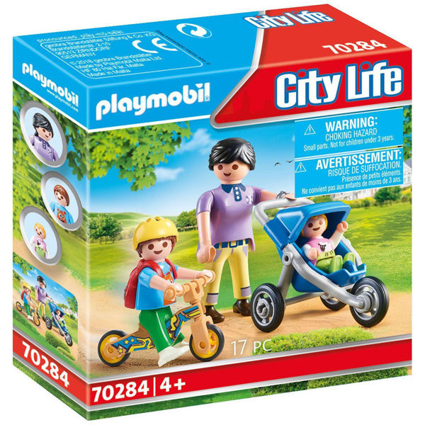 Playmobil City Life Μαμά & Παιδάκια (70284)