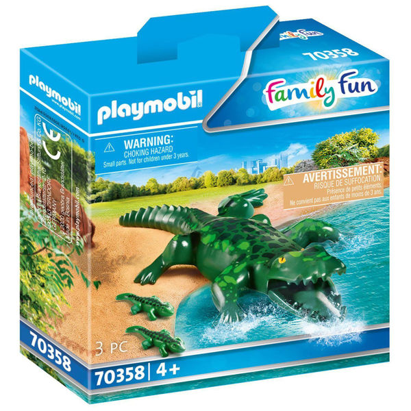 Playmobil Family Fun Αλιγάτορας Με Τα Μωρά Του (70358)