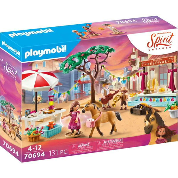 Playmobil Spirit Φεστιβάλ Στο Miradero (70694)
