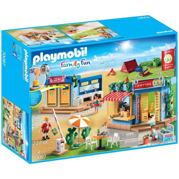 Playmobil Family Fun Μεγάλο Οργανωμένο Camping (70087)