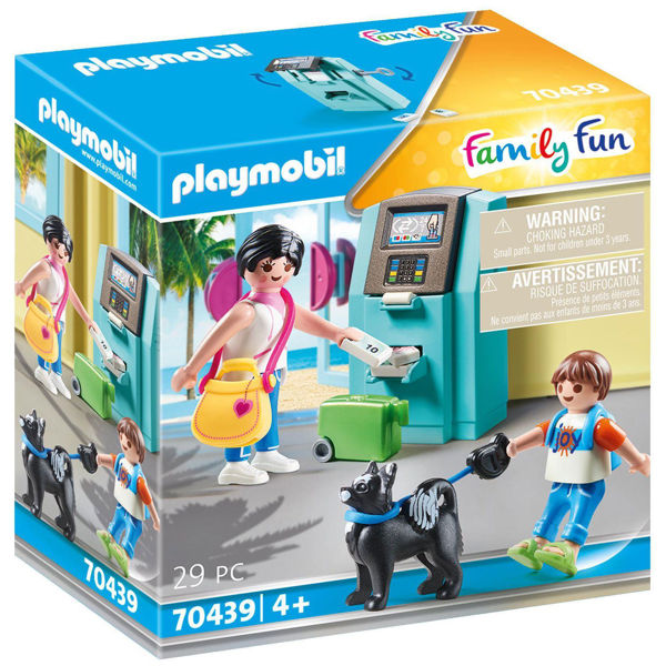 Playmobil Family Fun Τουρίστες Στο ΑΤΜ (70439)