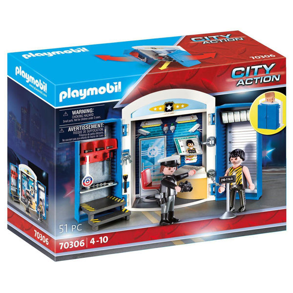 Playmobil City Action Play Box Αστυνομικό Τμήμα (70306)