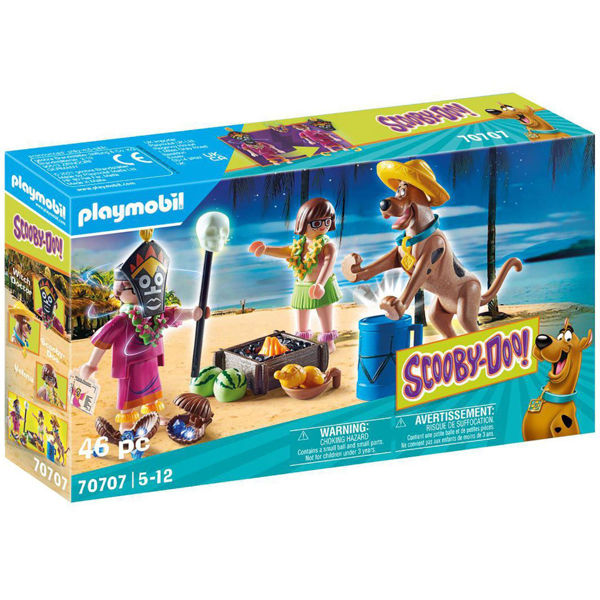 Playmobil Scooby-Doo Περιπέτεια Με Τον Witch Doctor (70707)