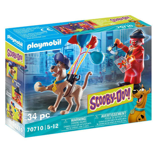 Playmobil Scooby-Doo Περιπέτεια Με Τον Ghost Clown (70710)