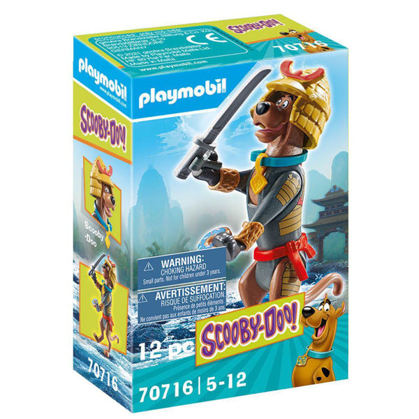 Playmobil Scooby-Doo Συλλεκτική Φιγούρα Scooby Σαμουράι (70716)