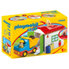 Playmobil 1.2.3. Φορτηγό Με Γκαράζ (70184)