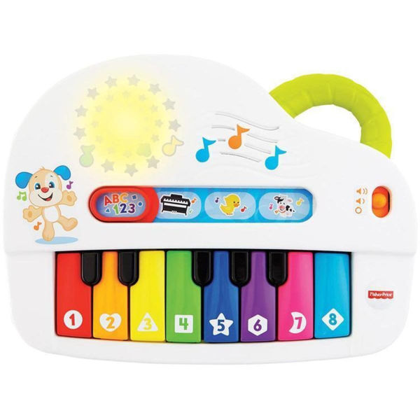 Fisher Price Εκπαιδευτικό Πιάνο Με Φώτα & Ήχους (GFV21)