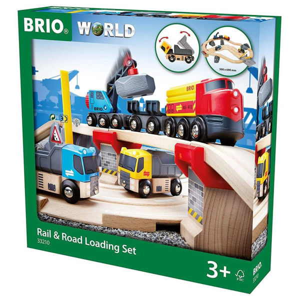 Brio Rail & Road Loading Set (33210)