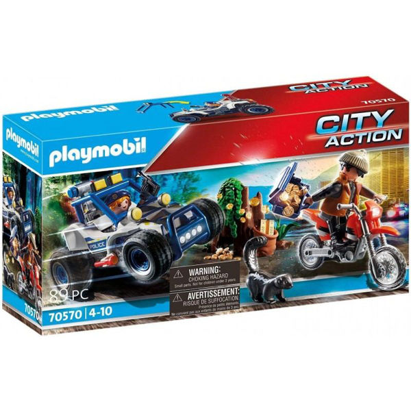 Playmobil City Action Αστυνομική Καταδίωξη Off-Road (70570)