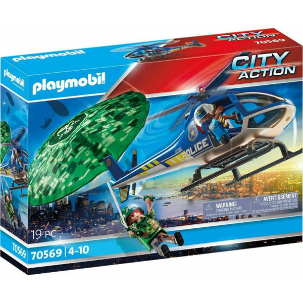 Playmobil City Action Εναέρια Αστυνομική Καταδίωξη (70569)