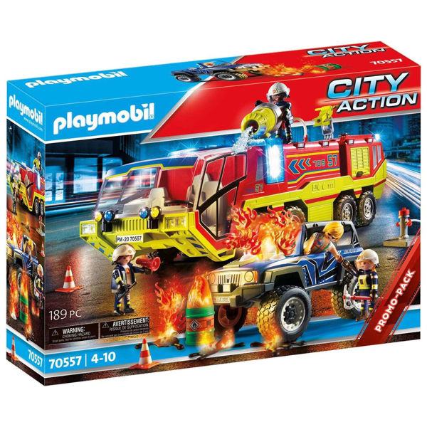 Playmobil City Action Πυροσβεστική Ομάδα Διάσωσης (70557)