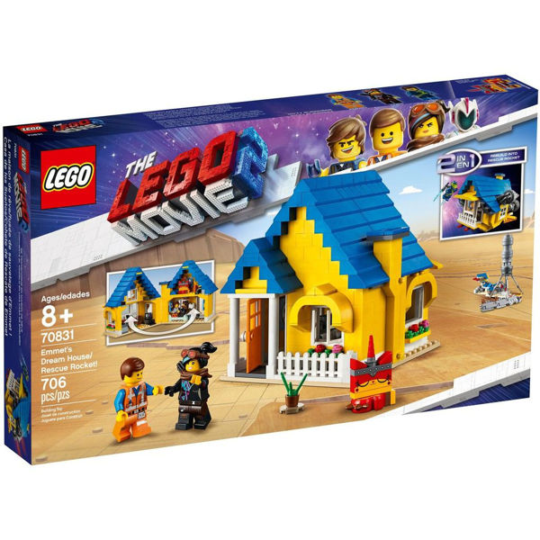 Lego The Movie 2 Emmets Dream House-Rescue Rocket (70831)