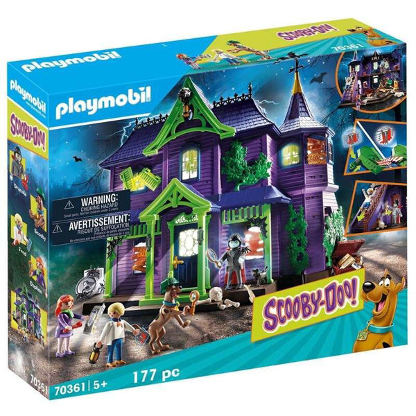 Playmobil SCOOBY-DOO! Περιπέτεια Στο Στοιχειωμένο Σπίτι (70361)