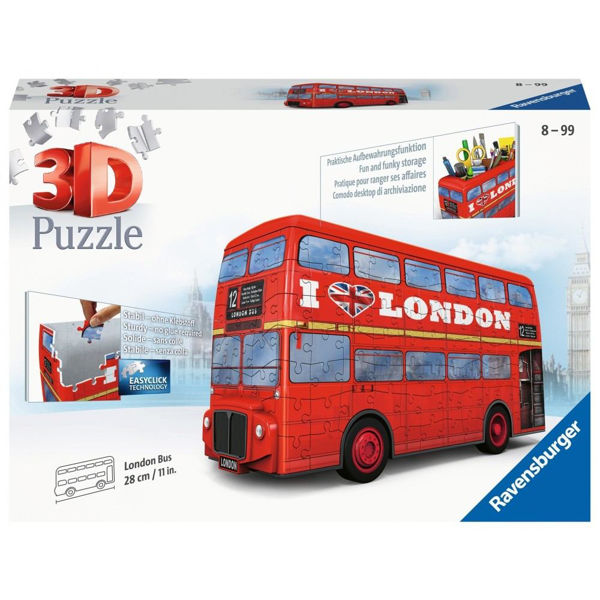 Ravensburger 3D Puzzle London Bus (12534)