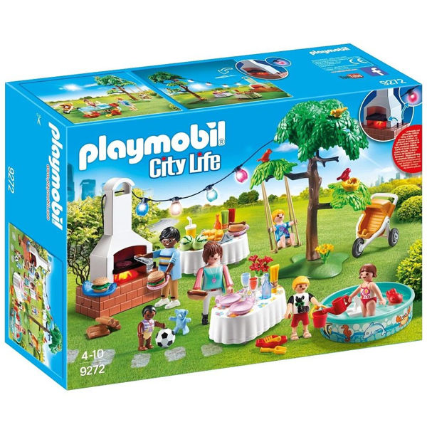 Playmobil City Life Πάρτυ στον Kήπο με Barbecue (9272)