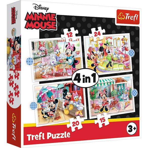Trefl Puzzle 4in1 Minnie Mouse (34355)