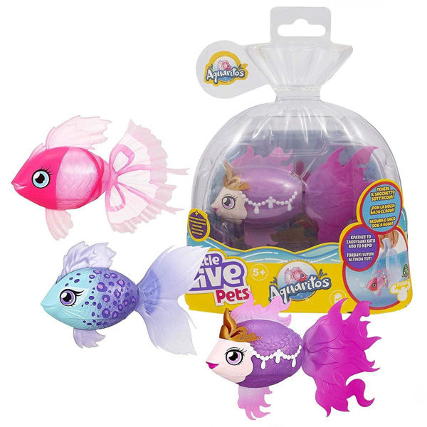 Little Live Pets Aquaritos Ψαράκι 3 Σχέδια (LP101000)