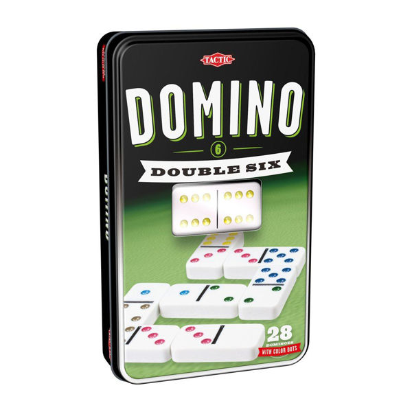 Domino Double Six Σε Μεταλλικό Κουτί (NTC12000)