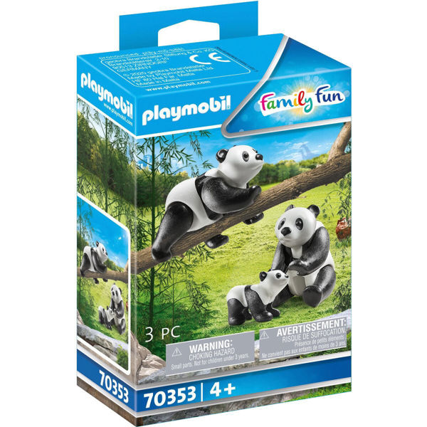 Playmobil Family Fun Δύο Πάντα Με Το Μωρό Τους (70353)