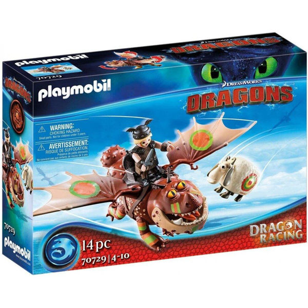Playmobil Dragons Λέπιας & Χοντροκέφαλος (70729)