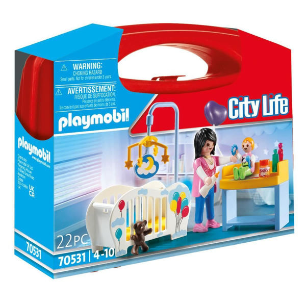 Playmobil City Life Βαλιτσάκι Βρεφικό Δωμάτιο (70531)