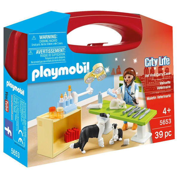 Playmobil Βαλιτσάκι Κτηνιατρείο (5653)