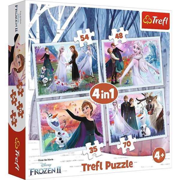 Trefl Puzzle 4in1 Frozen II (34344)