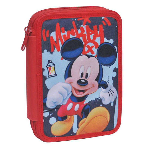 Mickey Mouse Κασετίνα Διπλή (340-70100)