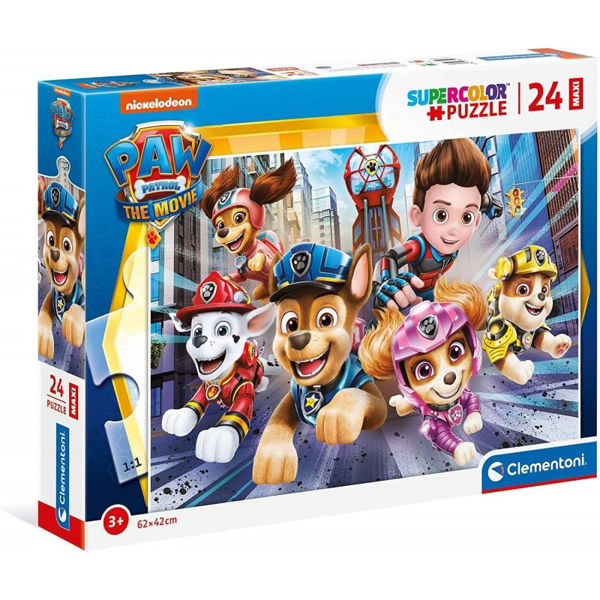 Clementoni Puzzle Supercolor Maxi 24τεμ Paw Patrol (24222)