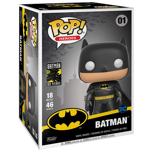 Funko Pop! Mega-Batman 45cm (DC Batman 80 Years) (01)