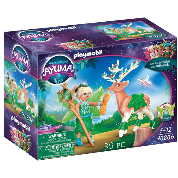 Playmobil Adventures Of Ayuma Forest Fairy Με Μαγικό Ζωάκι (70806)