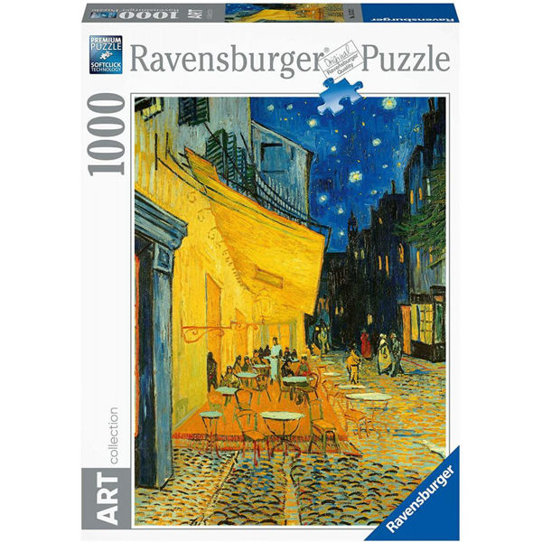 Ravensburger Puzzle 1000τεμ Cafe Terrace Vincent Van Gogh (15373)