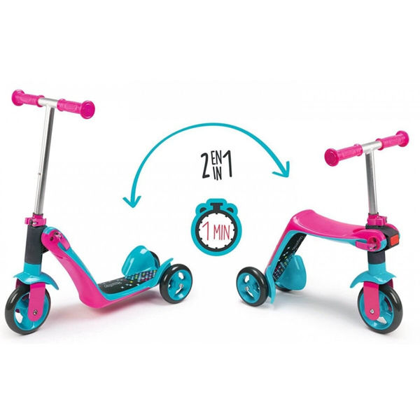 Smoby 2in1 Switch Scooter & Learning Bike (750603)