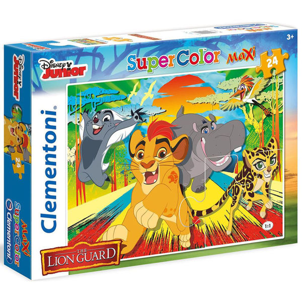 Clementoni Puzzle Supercolor Maxi 24τεμ Lion Guard (1200-24056)