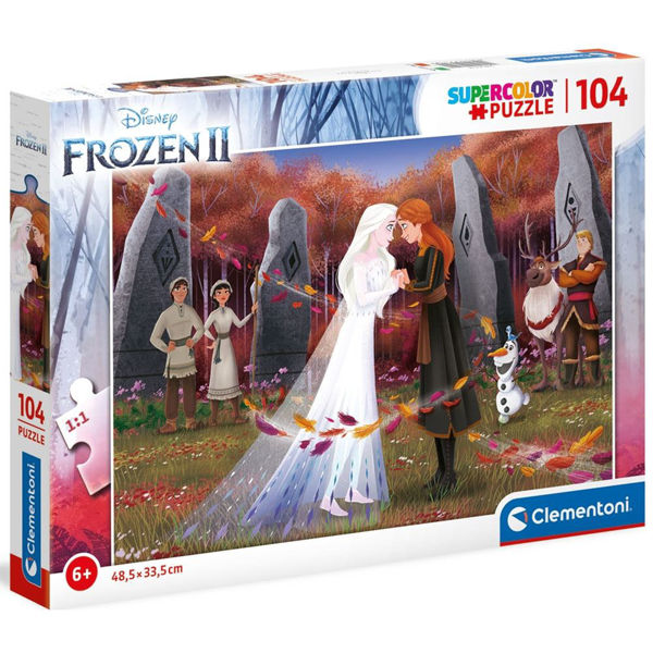Clementoni Puzzle Supercolor 104τεμ Frozen II (1210-25719)