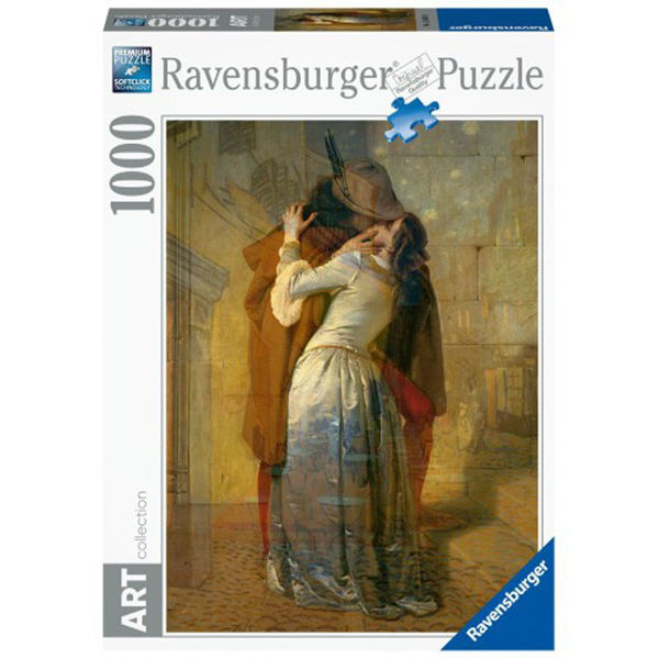 Ravensburger Puzzle 1000τεμ The Kiss Francesco Hayez (15405)